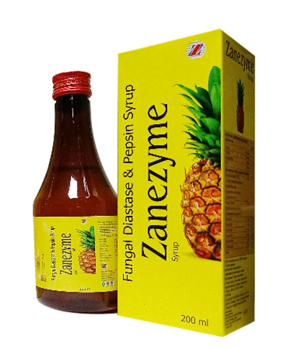 Zanezyme Pine Syrup 200 Ml